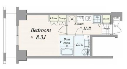 GRAN PASEO本所吾妻橋 (グランパセオ本所吾妻橋)　401号室　間取り