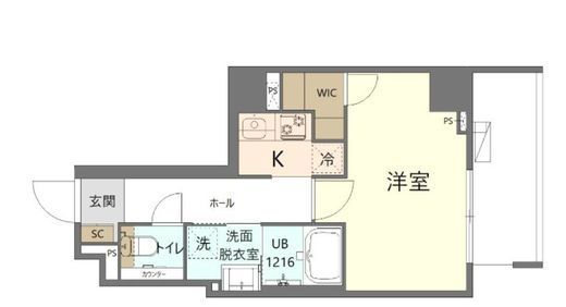 KoHa錦糸町　301号室　間取り