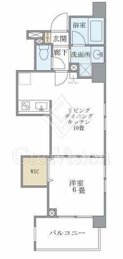 杉船ビル常盤　701号室　間取り
