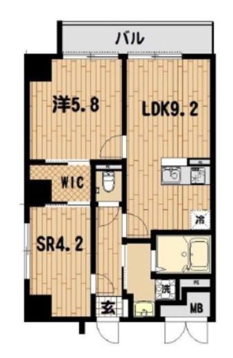 グレイスコート清澄白河　601号室　間取り