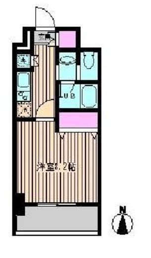 サフランキルト森下　402号室　間取り