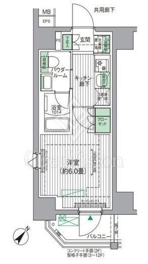 BPRレジデンス青砥　304号室　間取り