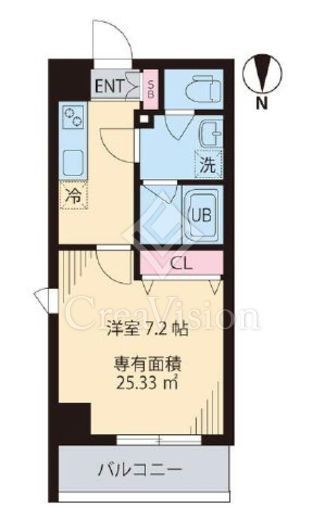 COURT TAKETOKUIII (コートタケトク3)　201号室　間取り