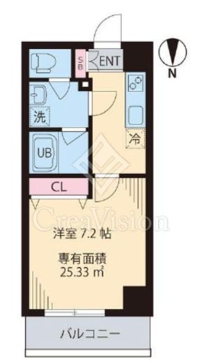 COURT TAKETOKUIII (コートタケトク3)　202号室　間取り