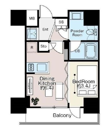 ベルファース本所吾妻橋　201号室　間取り