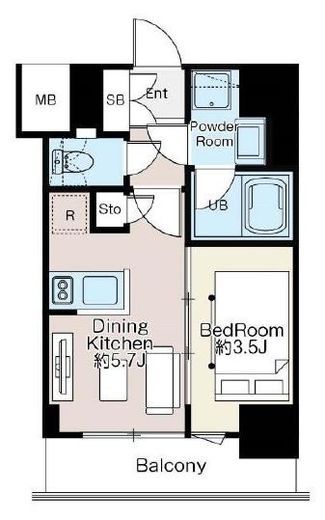 ベルファース本所吾妻橋　402号室　間取り
