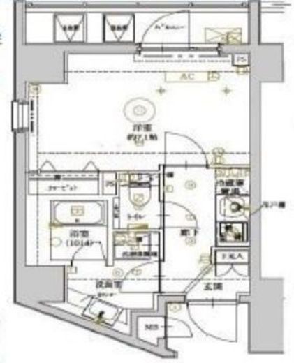 アルテシモエスク　701号室　間取り