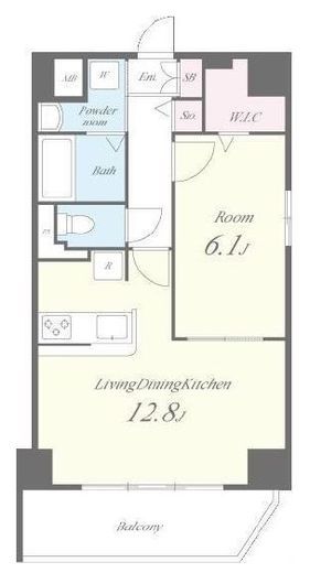 TSⅡ　302号室　間取り