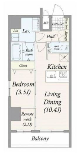 GRAN PASEO上野 (グランパセオ上野)　401号室　間取り