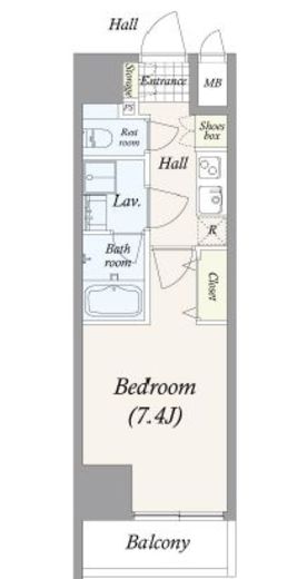 GRAN PASEO上野 (グランパセオ上野)　402号室　間取り