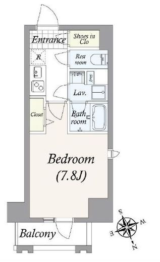 GRAN PASEO浅草橋Ⅱ (グランパセオ浅草橋2)　901号室　間取り