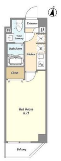 アルファコート青砥4　210号室　間取り
