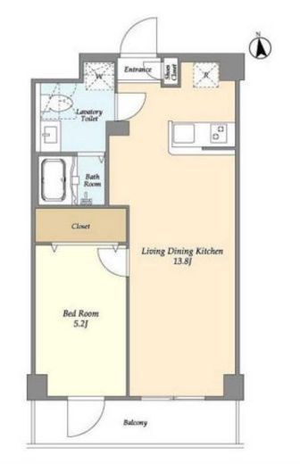 アルファコート八広　302号室　間取り