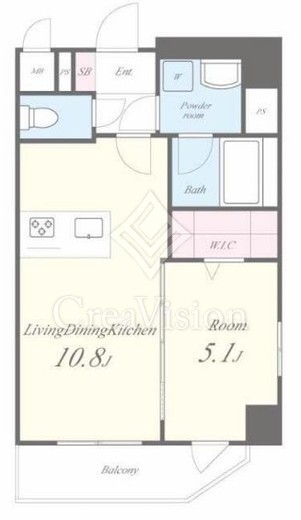 アベニール　201号室　間取り
