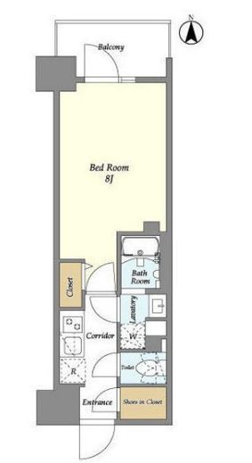 ルネサンスコート錦糸町Ⅱ　1002号室　間取り