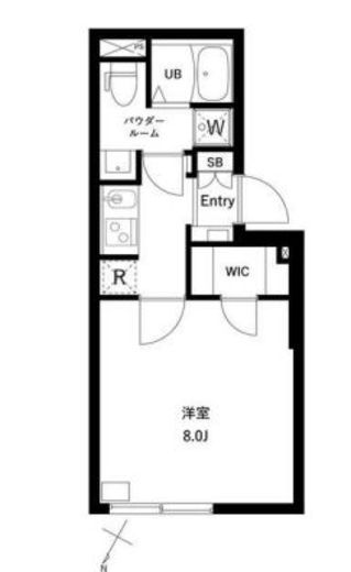 コンポジット千駄木ヒルトップ　207号室　間取り