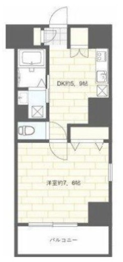 MLコート木場　402号室　間取り