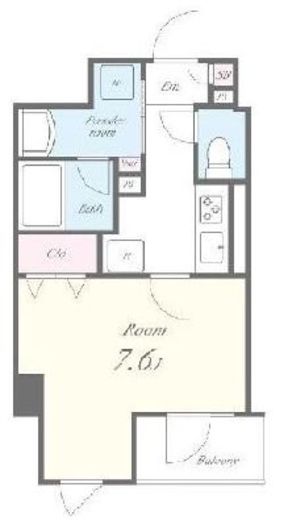 YHT押上　302号室　間取り