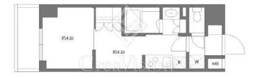 グランパセオ清澄白河Ⅱ　702号室　間取り