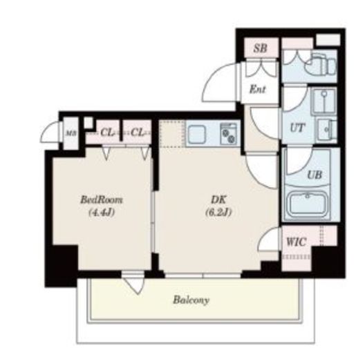 S-RESIDENCE錦糸町South (エスレジデンス錦糸町サウス)　703号室　間取り