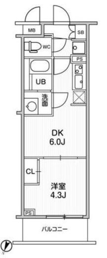 LIME RESIDENCE HIKIFUNE (ライムレジデンス曳舟)　102号室　間取り