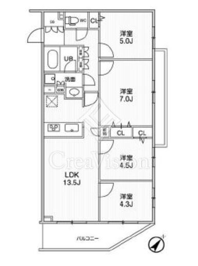 LIME RESIDENCE HIKIFUNE (ライムレジデンス曳舟)　221号室　間取り