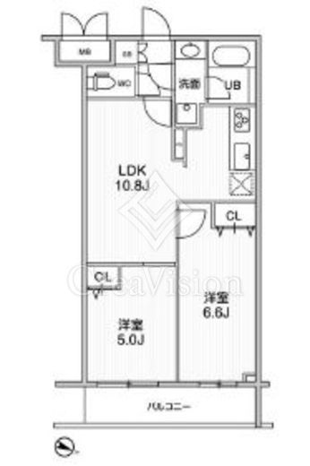 LIME RESIDENCE HIKIFUNE (ライムレジデンス曳舟)　424号室　間取り