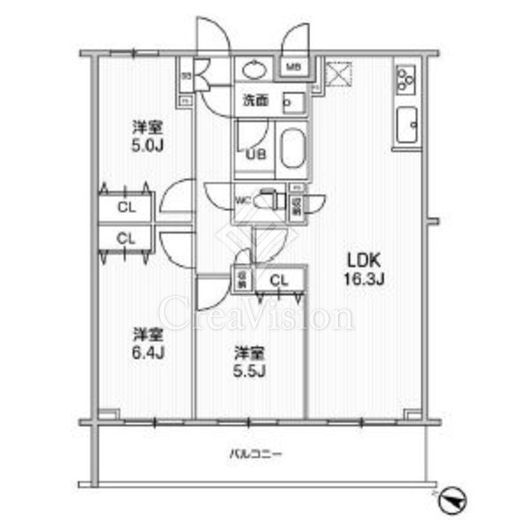 LIME RESIDENCE HIKIFUNE (ライムレジデンス曳舟)　513号室　間取り