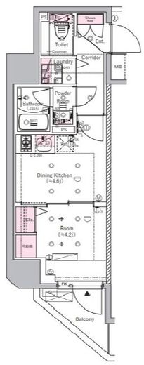 SYFORME SUMIYOSHIⅡ (シーフォルム住吉2)　604号室　間取り