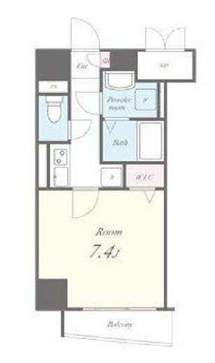 ツインパークコンフォートN　601号室　間取り