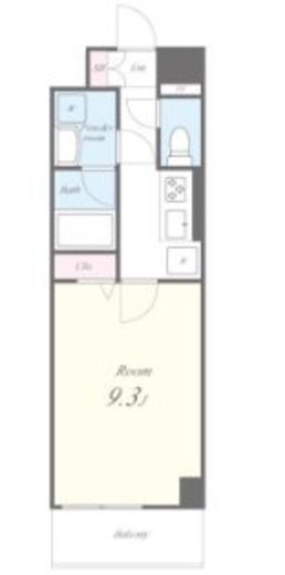 Maison de Grand Marais (メゾンドグランマレ)　502号室　間取り