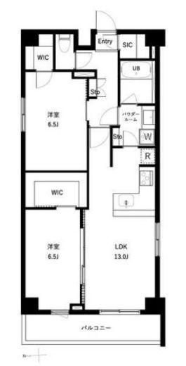 アーバンパーク亀戸Ⅱ　703号室　間取り
