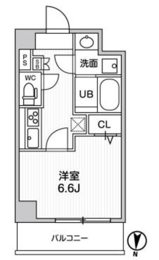 ROOTs Ryogoku (ルーツ両国)　702号室　間取り