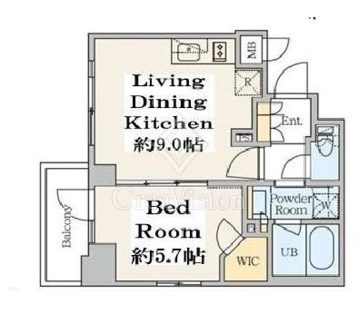 クレストコート錦糸町　205号室　間取り