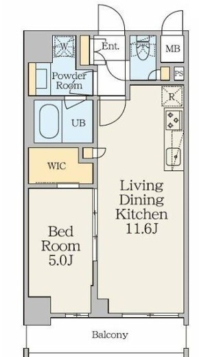 クレストコート錦糸町　303号室　間取り