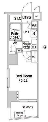 コンフォリア押上　501号室　間取り