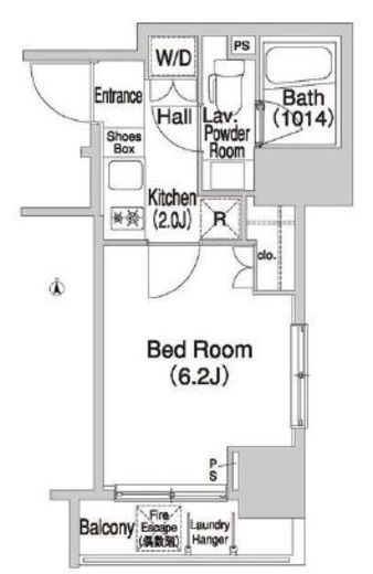 コンフォリア押上　505号室　間取り