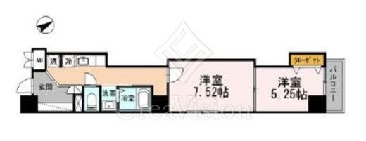 レジデンス大森　501号室　間取り