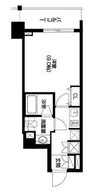 アーバネックス神保町　703号室　間取り