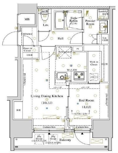 ARKMARK浅草 (アークマーク浅草)　901号室　間取り