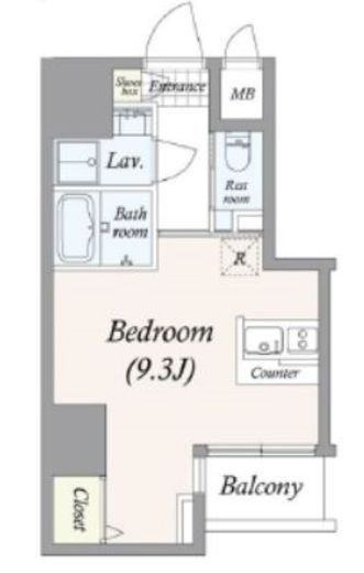 GRAN PASEO亀戸 (グランパセオ亀戸)　606号室　間取り