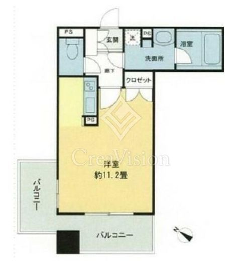 アリビオ九段　701号室　間取り