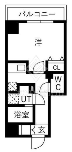 コスモリード錦糸町　402号室　間取り