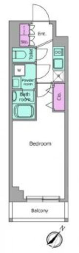 ラクラス押上　503号室　間取り