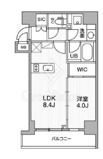 シーズンフラッツ門前仲町　302号室　間取り