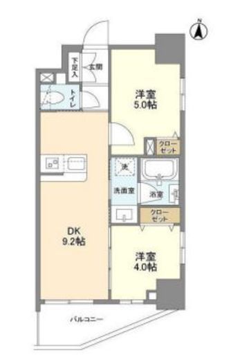リテラス三ノ輪　704号室　間取り