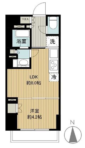 パークホームズ東陽町　102号室　間取り