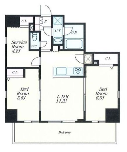 Alivis西葛西norte　601号室　間取り