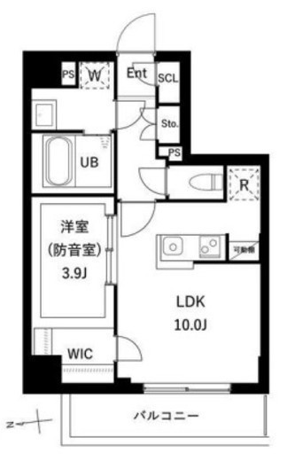 GRAN PASEO上野御徒町 (グランパセオ上野御徒町)　901号室　間取り