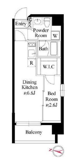 グランパセオ押上　302号室　間取り